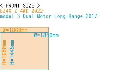 #bZ4X Z 4WD 2022- + model 3 Dual Motor Long Range 2017-